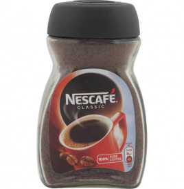 Nescafe Classic Pure Coffee  Glass Bottle  50 grams